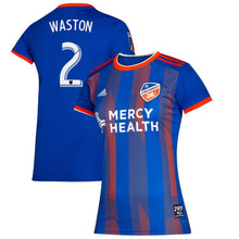 Load image into Gallery viewer, Kendall Waston FC Cincinnati Women's 2019 Primary Player Jersey – Blue