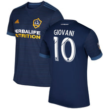 Load image into Gallery viewer, Giovani dos Santos LA Galaxy 2017/18 Secondary Jersey - Navy