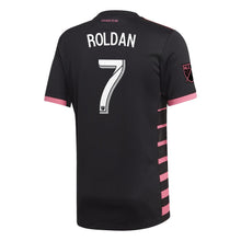 Load image into Gallery viewer, Cristian Roldan Seattle Sounders FC 2019 Nightfall Player Jersey – Black