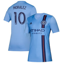 Load image into Gallery viewer, Maximiliano Moralez New York City FC 2019 Primary Player Jersey - Blue