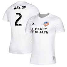 Load image into Gallery viewer, Kendall Waston FC Cincinnati 2019 Secondary Player Jersey – White