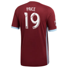 Load image into Gallery viewer, Jack Price Colorado Rapids 2018 Primary Player Jersey – Burgundy
