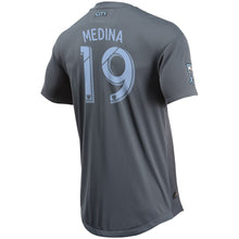 Load image into Gallery viewer, Jesús Medina New York City FC 2018 Secondary Player Jersey – Gray