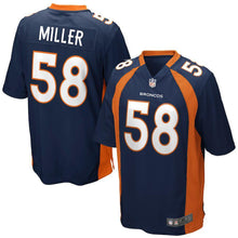 Load image into Gallery viewer, Von Miller Denver Broncos American football jersey