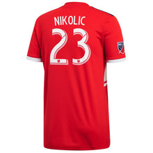 Load image into Gallery viewer, Nemanja Nikolic Chicago Fire 2018 Primary Player Jersey – Red
