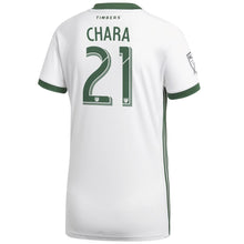 Load image into Gallery viewer, Diego Chara Portland Timbers Women's 2018 Secondary Player Jersey – White
