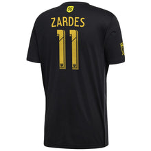 Load image into Gallery viewer, Gyasi Zardes Columbus Crew SC 2018 Secondary Player Jersey – Black