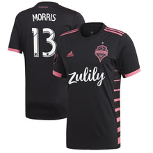 Load image into Gallery viewer, Jordan Morris Seattle Sounders FC 2019 Nightfall Player Jersey – Black