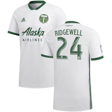 Load image into Gallery viewer, Liam Ridgewell Portland Timbers 2018 Secondary Player Jersey – White