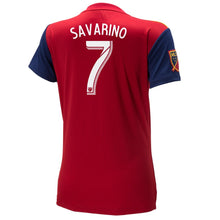 Load image into Gallery viewer, Jefferson Savarino Real Salt Lake Women's 2018 Primary Player Jersey – Red