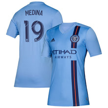 Load image into Gallery viewer, Jesus Medina New York City FC 2019 Primary Player Jersey - Blue