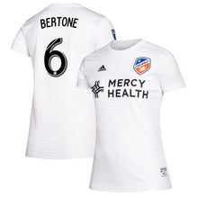 Load image into Gallery viewer, Leonardo Bertone FC Cincinnati Women's 2019 Secondary Player Jersey – White