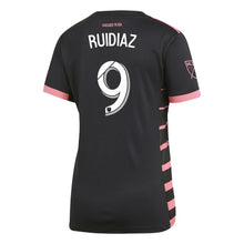 Load image into Gallery viewer, Raúl Ruidíaz Seattle Sounders FC Women's 2019 Nightfall Player Jersey – Black