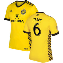 Load image into Gallery viewer, Wil Trapp Columbus Crew SC 2017/18 Primary Jersey – Yellow