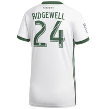 Load image into Gallery viewer, Liam Ridgewell Portland Timbers Women's 2018 Secondary Player Jersey – White