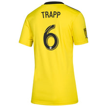Load image into Gallery viewer, Wil Trapp Columbus Crew SC Women's 2019 Primary Player Jersey - Yellow