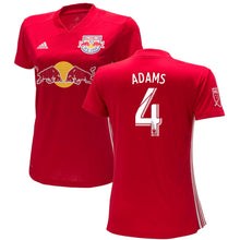 Load image into Gallery viewer, Tyler Adams New York Red Bulls Women's 2018 Secondary Player Jersey – Red