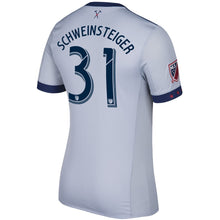 Load image into Gallery viewer, Bastian Schweinsteiger Chicago Fire 2017-18 Secondary Jersey - Gray