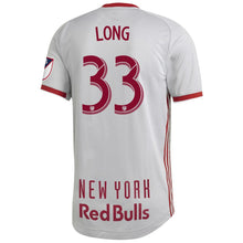 Load image into Gallery viewer, Bradley Wright-Phillips New York Red Bulls 2019 Primary Player Jersey – Gray