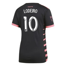 Load image into Gallery viewer, Nicolás Lodeiro Seattle Sounders FC Women's 2019 Nightfall Player Jersey – Black