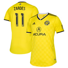 Load image into Gallery viewer, Gyasi Zardes Columbus Crew SC 2019 Primary Player Jersey - Yellow