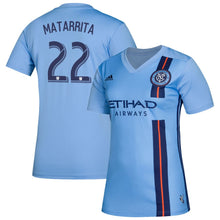 Load image into Gallery viewer, Ronald Matarrita New York City FC Women's 2019 Primary Player Jersey - Blue