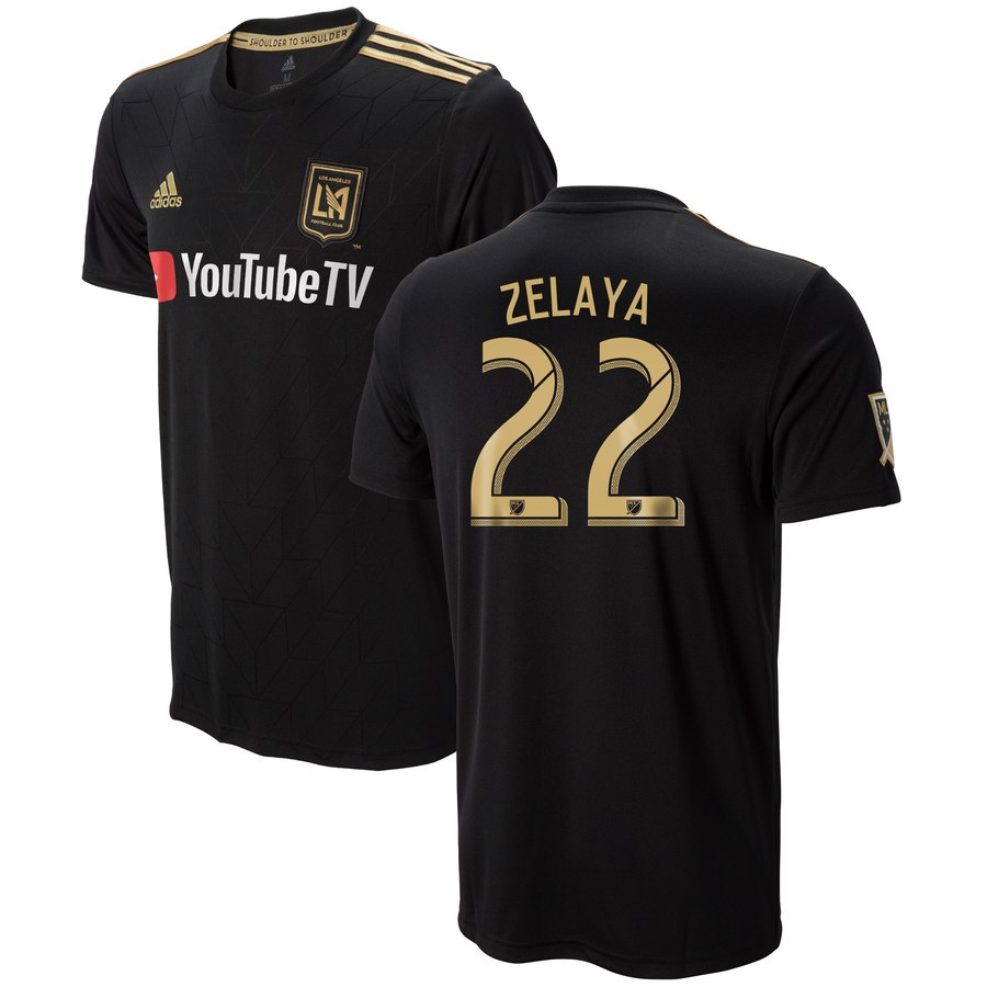 Load image into Gallery viewer, Rodolfo Zelaya LAFC 2018 Primary Player Jersey - Black