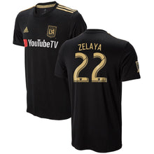 Load image into Gallery viewer, Rodolfo Zelaya LAFC 2018 Primary Player Jersey - Black