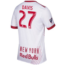 Load image into Gallery viewer, Sean Davis New York Red Bulls 2017/18 Primary Jersey - White