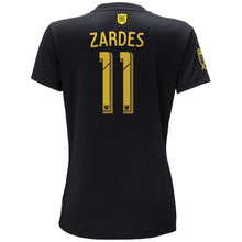 Load image into Gallery viewer, Gyasi Zardes Columbus Crew SC Women's 2018 Secondary Player Jersey – Black