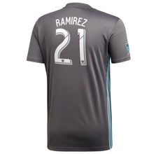 Load image into Gallery viewer, Ethan Finlay Minnesota United FC 2018 Primary Player Jersey – Gray