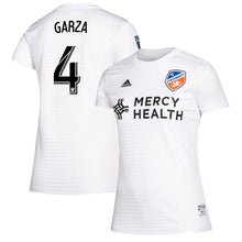 Load image into Gallery viewer, Greg Garza FC Cincinnati Women's 2019 Secondary Player Jersey – White