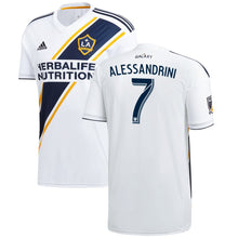 Load image into Gallery viewer, Romain Alessandrini LA Galaxy 2018 Primary Player Jersey – White