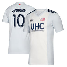 Load image into Gallery viewer, Teal Bunbury New England Revolution 2019 Colonial Player Jersey – White