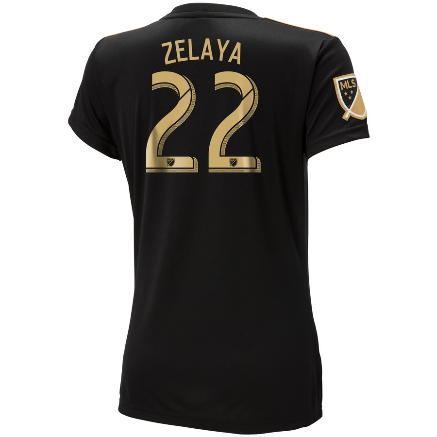 Load image into Gallery viewer, Rodolfo Zelaya LAFC Women's 2018 Primary Player Jersey - Black