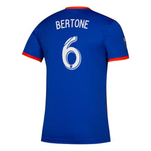 Load image into Gallery viewer, Leonardo Bertone FC Cincinnati 2019 Primary Player Jersey – Blue