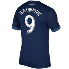 Load image into Gallery viewer, Zlatan Ibrahimovic LA Galaxy 2017/18 Secondary Player Jersey – Navy