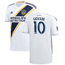 Load image into Gallery viewer, Giovani dos Santos LA Galaxy 2018 Primary Player Jersey – White