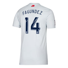 Load image into Gallery viewer, Diego Fagundez New England Revolution 2019 Colonial Player Jersey – White