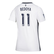Load image into Gallery viewer, Alejandro Bedoya Philadelphia Union  Women's 2019 Secondary Player Jersey – White
