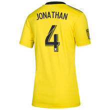 Load image into Gallery viewer, Jonathan Mensah Columbus Crew SC Women's 2019 Primary Player Jersey - Yellow
